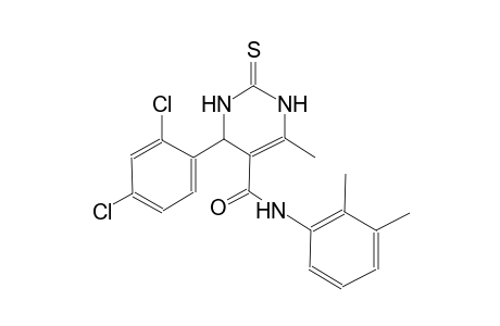 5-pyrimidinecarboxamide, 4-(2,4-dichlorophenyl)-N-(2,3-dimethylphenyl)-1,2,3,4-tetrahydro-6-methyl-2-thioxo-
