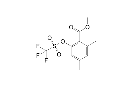 Methyl 2,4-dimethyl-6-(trifluoromethylsulfonyloxy)benzoate