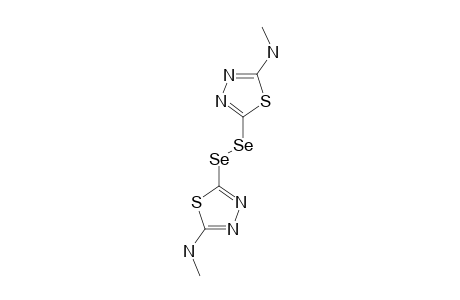 Bis(5-methylamino-1,3,4-thiadiazol-2-yl)-diselenide
