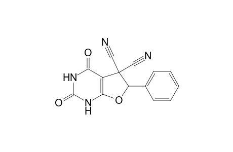 2,4-Dioxo-6-phenyl-1,2,3,4-tetrahydrofuro[2,3-d]pyrimidine-5,5(6H)-dicarbonitrile