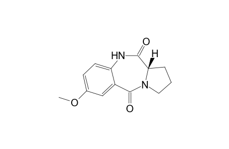 (11aS)-7-Methoxy-1,2,3,10,11,11a-hexahydro-5H-pyrrolo[2,1-c][1,4]benzodiazepin-5,11-dione