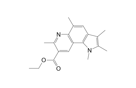 Ethyl 1,2,3,5,7-pentamethyl-1H-pyrrolo[2,3-f]quinoline-8-carboxylate
