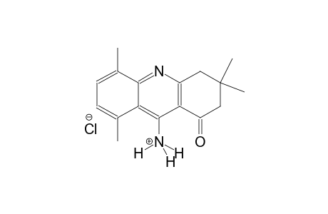 3,3,5,8-tetramethyl-1-oxo-1,2,3,4-tetrahydro-9-acridinaminium chloride