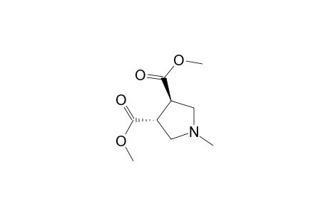 3,4-Pyrrolidinedicarboxylic acid, 1-methyl-, dimethyl ester, trans-
