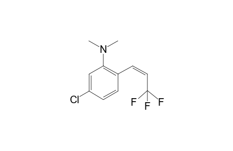 (Z)-5-Chloro-N,N-dimethyl-2-(3,3,3-trifluoroprop-1-enyl)aniline