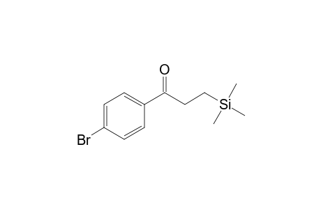 1-(4-bromophenyl)-3-(trimethylsilyl)propan-1-one