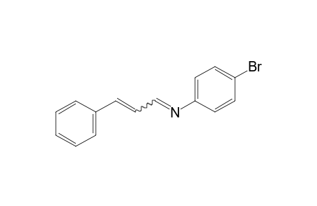 p-Bromo-N-cinnamylideneaniline