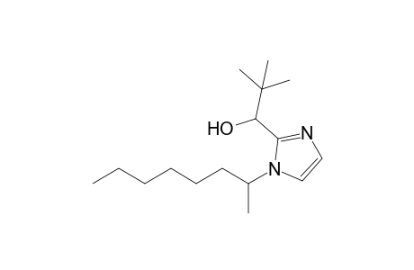 2,2-Dimethyl-1-[1-(1-methylheptyl)-1H-imidazol-2-yl]propan-1-ol