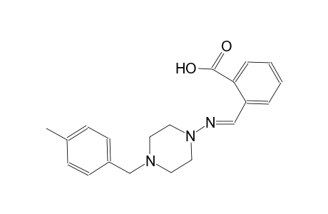 benzoic acid, 2-[(E)-[[4-[(4-methylphenyl)methyl]-1-piperazinyl]imino]methyl]-