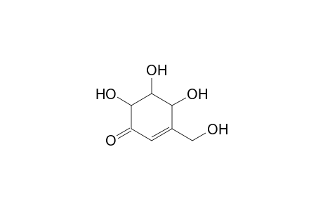 3-(hydroxymethyl)-4,5,6-tris(oxidanyl)cyclohex-2-en-1-one