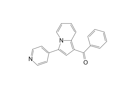 1-Phenylcarbonyl-3-(4-pyridyl)-indolizine