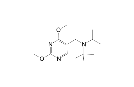 N-((2,4-Dimethoxypyrimidin-5-yl)methyl)-N-isopropyl-2-methylpropan-2-amine