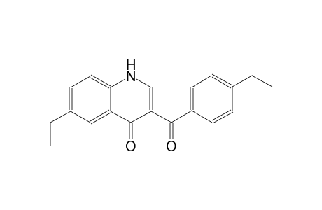 6-ethyl-3-(4-ethylbenzoyl)-4(1H)-quinolinone