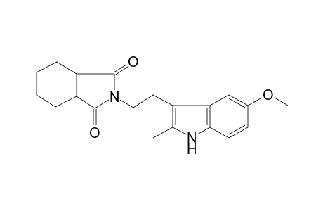 2-[2-(5-methoxy-2-methyl-1H-indol-3-yl)ethyl]hexahydro-1H-isoindole-1,3(2H)-dione