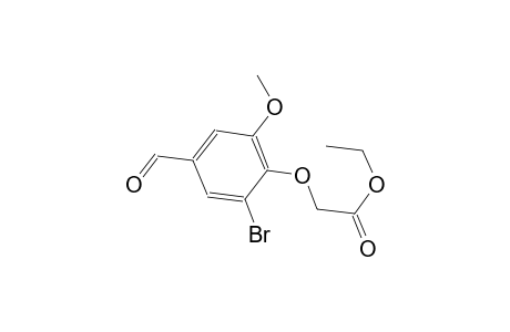 ethyl (2-bromo-4-formyl-6-methoxyphenoxy)acetate