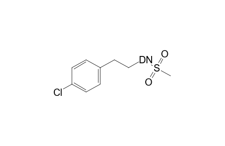 N-(p-chlorophenethyl)methanesulfonamide-D