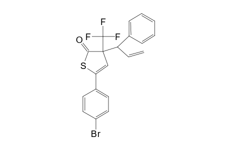 5-(4-BROMOPHENYL)-3-(1-PHENYLALLYL)-3-TRIFLUOROMETHYL-3H-THIOPHEN-2-ONE