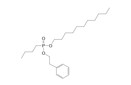 Butylphosphonic acid, 2-phenylethyl undecyl ester