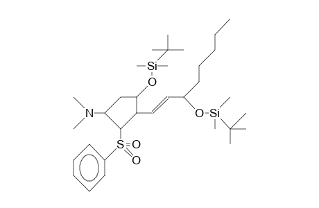 (1S,2S,3S,4R)-C-4-(T-Butyldimethylsiloxy)-T-3-[(E,S)-3'-(T-butyldimethylsiloxy)-1'-octenyl]-1-(dimethylamino)-T-2-(phene