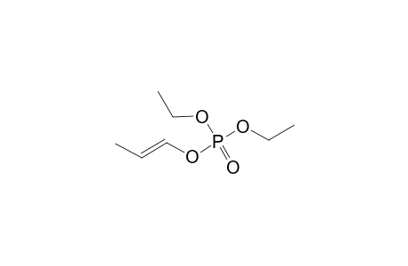 Phosphoric acid, diethyl 1-propenyl ester