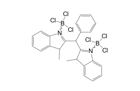 N,N-[BIS-(TRICHLOROBORANE)]-3,3'-DIHYDRO-3,3'-DIMETHYL-2,2'-DIINDOLYLMETHANE