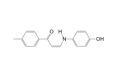 2-propen-1-one, 3-[(4-hydroxyphenyl)amino]-1-(4-methylphenyl)-, (2Z)-