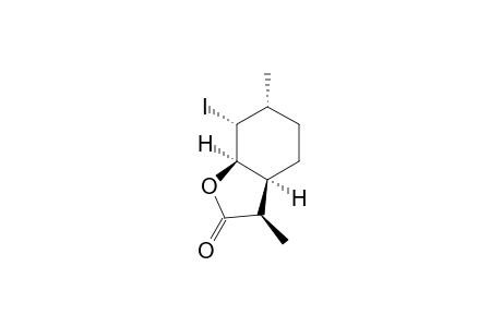 [(3R,3aS,6R,7R,7aR)-(3a,4,5,6,7,7a)-Hexahydro-3,6-dimethylbenzofuran-2(3H)-one iodolactone