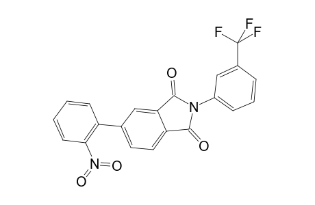 5-(2-Nitrophenyl)-2-[3-(trifluoromethyl)phenyl]-1H-isoindole-1,3(2H)-dione