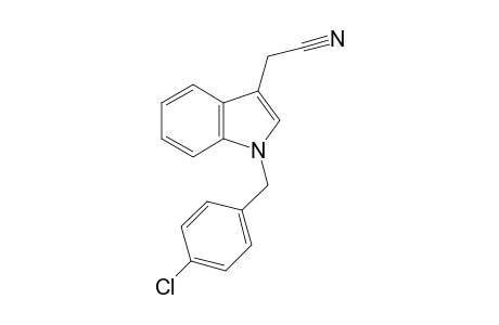 2-(1-(4-chlorobenzyl)-1H-indol-3-yl)acetonitrile