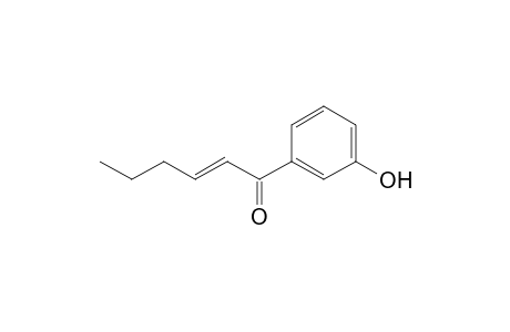 (E)-1-(3-hydroxyphenyl)-2-hexen-1-one