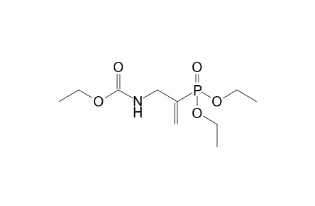 Ethyl N-(2-diethoxyphosphorylallyl)carbamate