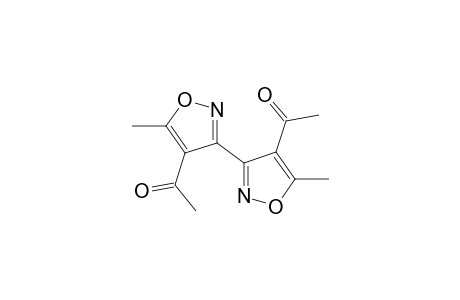 1-[3-(4-acetyl-5-methyl-1,2-oxazol-3-yl)-5-methyl-1,2-oxazol-4-yl]ethanone