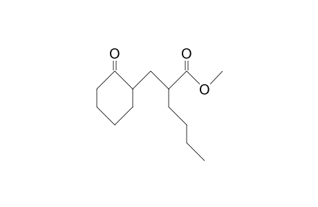 A-Butyl-2-oxo-cyclohexanepropanoic acid, methyl ester