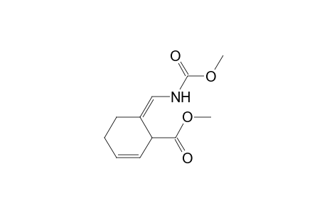 2-Cyclohexene-1-carboxylic acid, 6-[[(methoxycarbonyl)amino]methylen e]-, methyl ester, (Z)-(.+-.)-