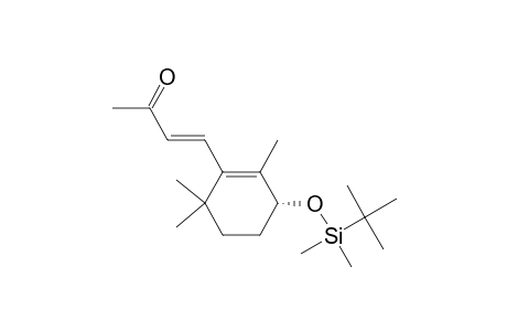 (E)-4-[(3R)-3-[tert-butyl(dimethyl)silyl]oxy-2,6,6-trimethyl-1-cyclohexenyl]-3-buten-2-one