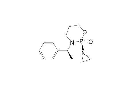 2H-1,3,2-Oxazaphosphorine, 2-(1-aziridinyl)tetrahydro-3-(1-phenylethyl)-, 2-oxide, [S-(R*,R*)]-