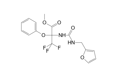 Methyl 3,3,3-trifluoro-2-{[(furan-2-ylmethyl)carbamoyl]amino}-2-phenoxypropanoate