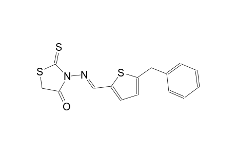 3-{[(E)-(5-benzyl-2-thienyl)methylidene]amino}-2-thioxo-1,3-thiazolidin-4-one