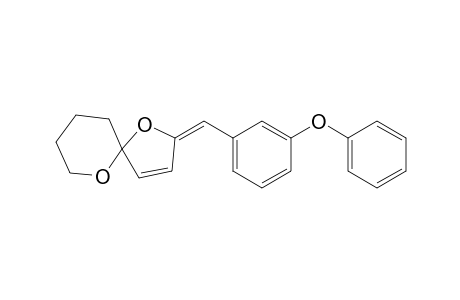 2-(3-Phenoxy-benzylidene)-1,6-dioxa-spiro[4,5]dec-3-ene