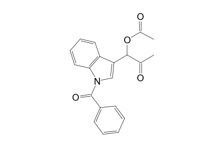 1-(1-Benzoyl-1H-indol-3-yl)-2-oxopropyl acetate