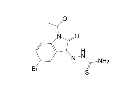 1H-indole, 1-acetyl-3-[(aminocarbonothioyl)hydrazono]-5-bromo-2,3-dihydro-2-oxo-, (3Z)-