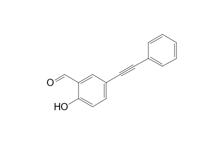 2-Hydroxy-5-(phenylethynyl)benzaldehyde