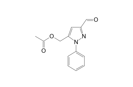 acetic acid (5-formyl-2-phenyl-pyrazol-3-yl)methyl ester