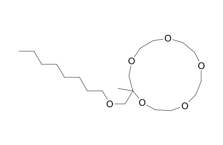 2-Methyl-2-[(octyloxy)methyl]-15-crown-5