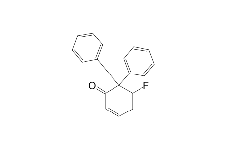 2,2-DIPHENYL-3-FLUOROCYCLOHEXENE-5-ONE-1