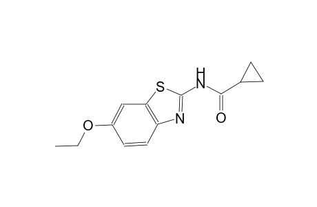 N-(6-ethoxy-1,3-benzothiazol-2-yl)cyclopropanecarboxamide