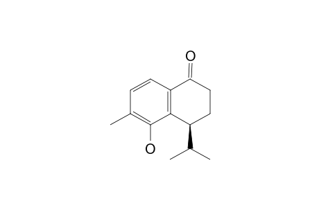 OXYPHYLLONE-G;(6S)-4-HYDROXY-14-NOR-CADINA-1,3,5-TRIENE-9-ONE
