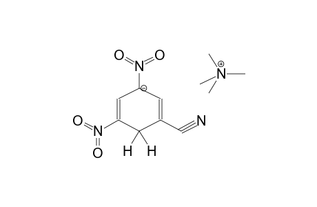 TETRAMETHYLAMMONIUM 1,1-DIHYDRO-4,6-DINITRO-2-CYANOCYCLOHEXADIENIDE