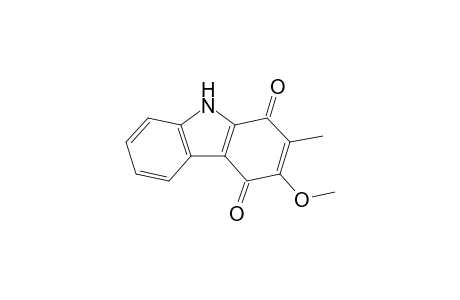 3-Methoxy-2-methyl-9H-carbazole-1,4-dione