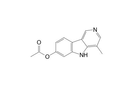 4-Methyl-7-acetoxy-5H-pyrido[4,5-b]indole